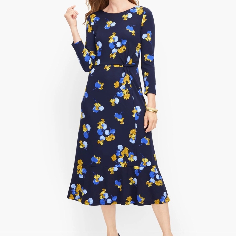 Floral Long Sleeve Dress